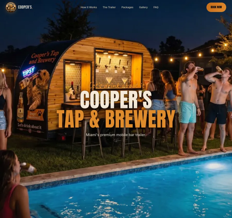 Cooper's Tap and Brewery website